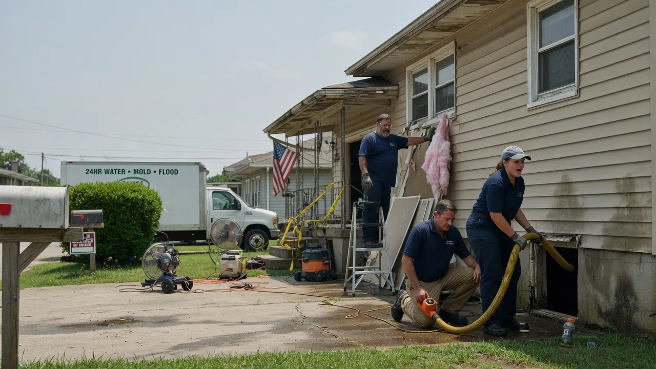 Water Damage Repair in Albion, OK near me